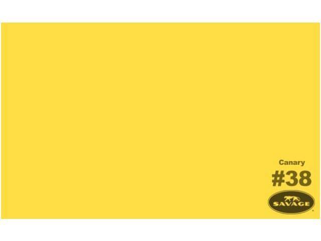 Savage Seamless Background Paper, Canary Yellow