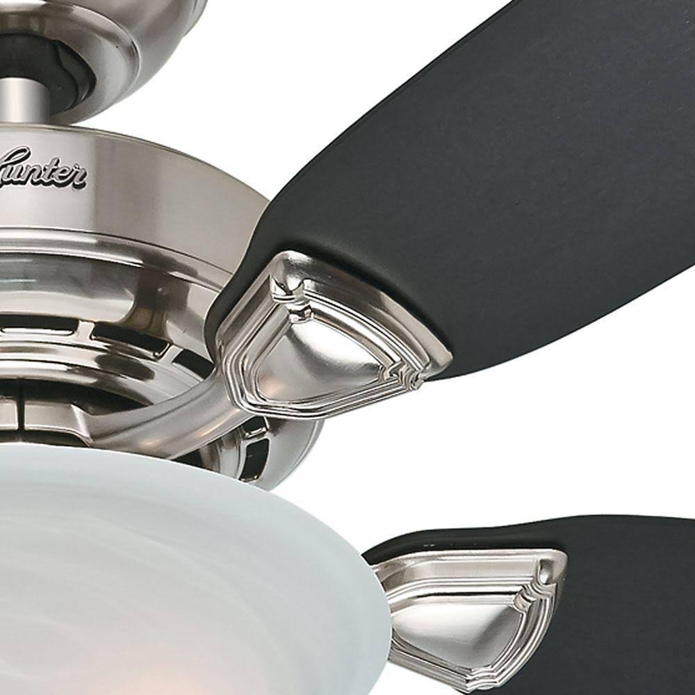 Hunter 44x22 Caraway Ceiling Fan, Nickel