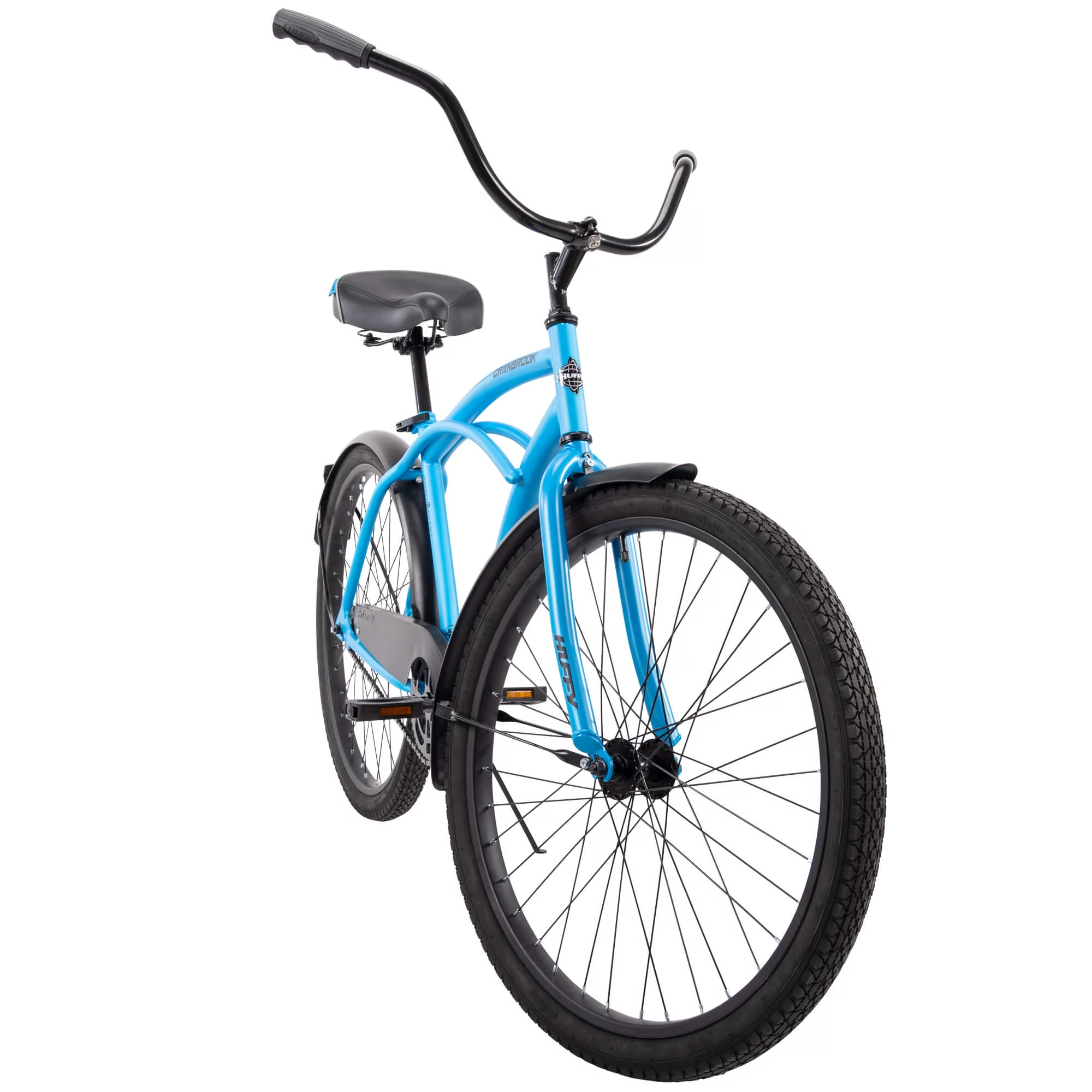 Huffy 26" Cranbrook Men's Comfort Cruiser Bike, Ages 13" Years,  Matte Blue