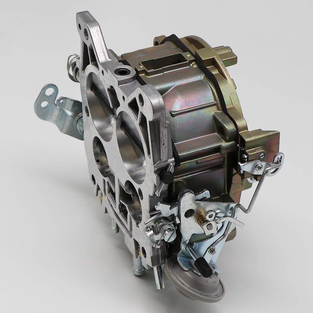 KIPA Carburetor For 1901R Rochester Quadrajet 4MV 4MV Chevy 1966-1973 Summit Jegs Divorced Choke 1901-GG 4-BBL, Replace for Corvettes 1975-1979 750 CFM Vacuum Secondary Durable