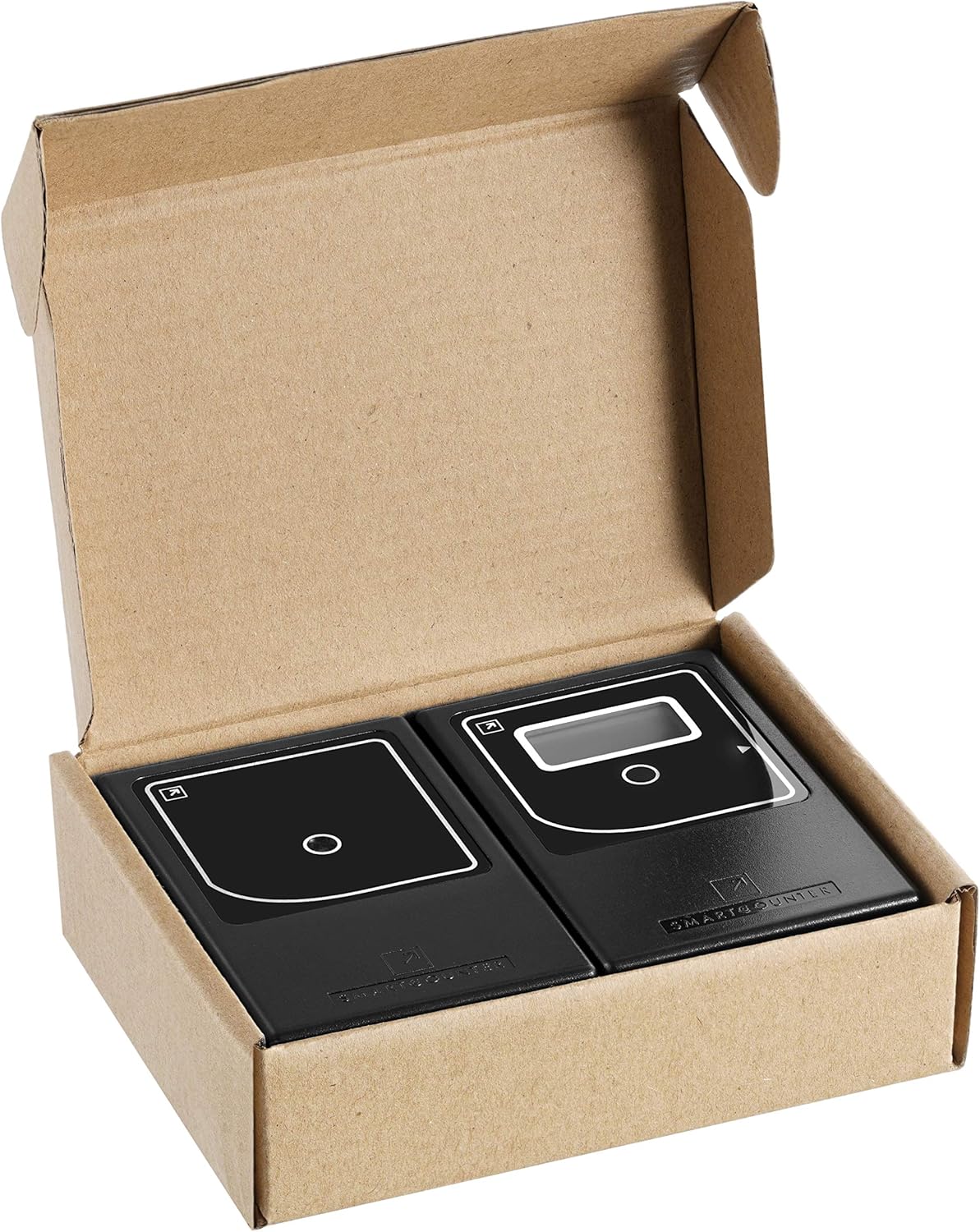 Smart Counter IR+ (B) Infrared Wireless People Counter | Door Counter Protected from Unauthorized Reset | Traffic Counter Automatically Counts and displays Data on a Display | Visitor Retail Counter|