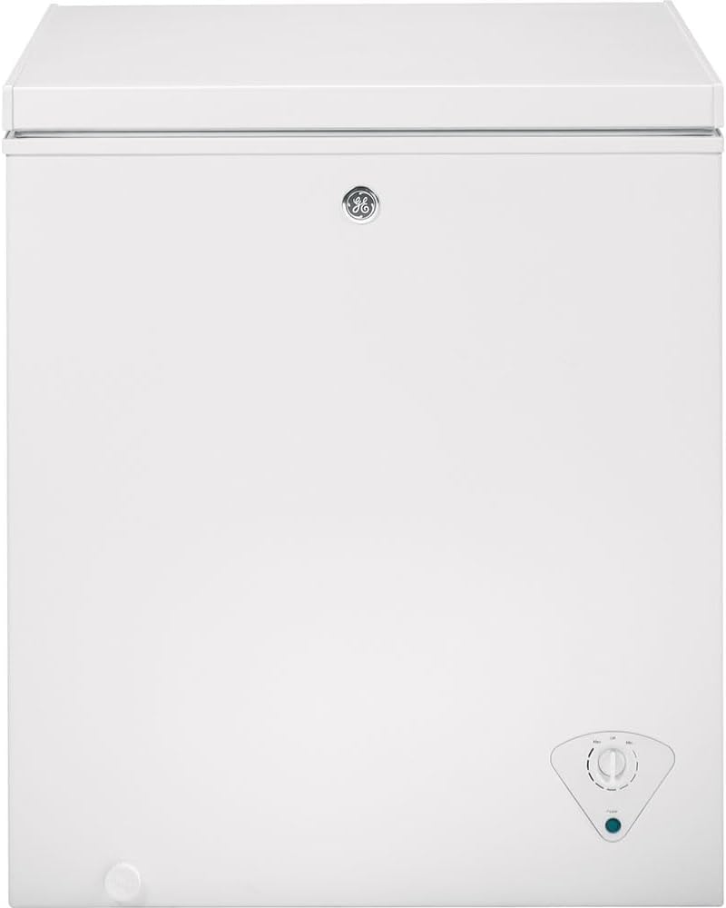 GE® 5.1 Cu. Ft. Manual Defrost Chest Freezer