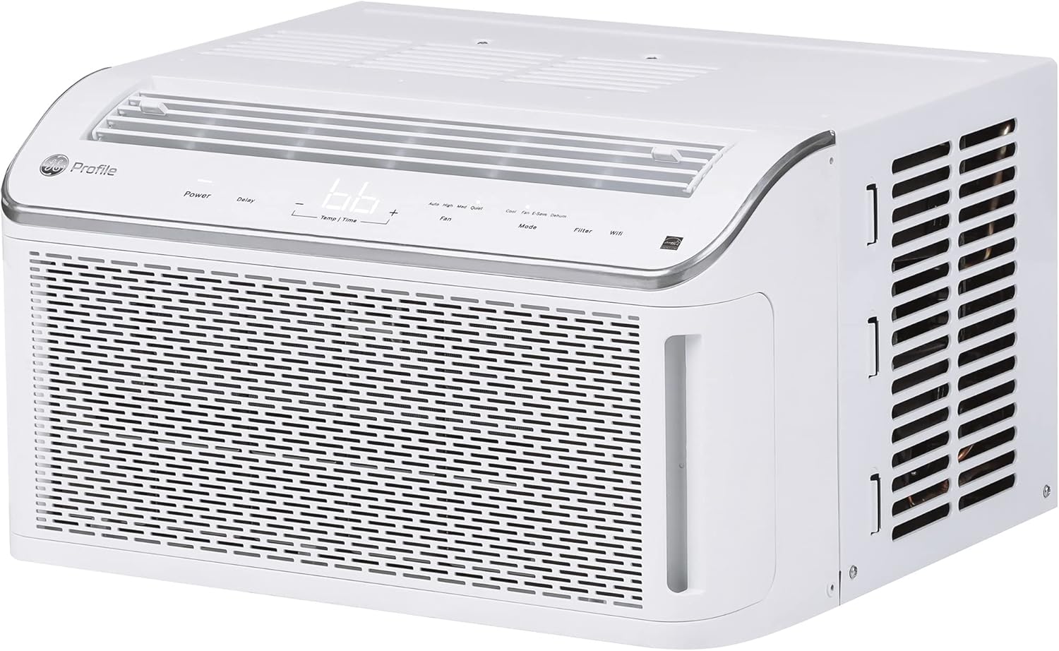 GE Profile Ultra Quiet Window Air Conditioner 8,100 BTU, WiFi Enabled Energy Efficient for Medium Rooms, Easy Installation with Included Kit, 8K Window AC Unit, Energy Star, White