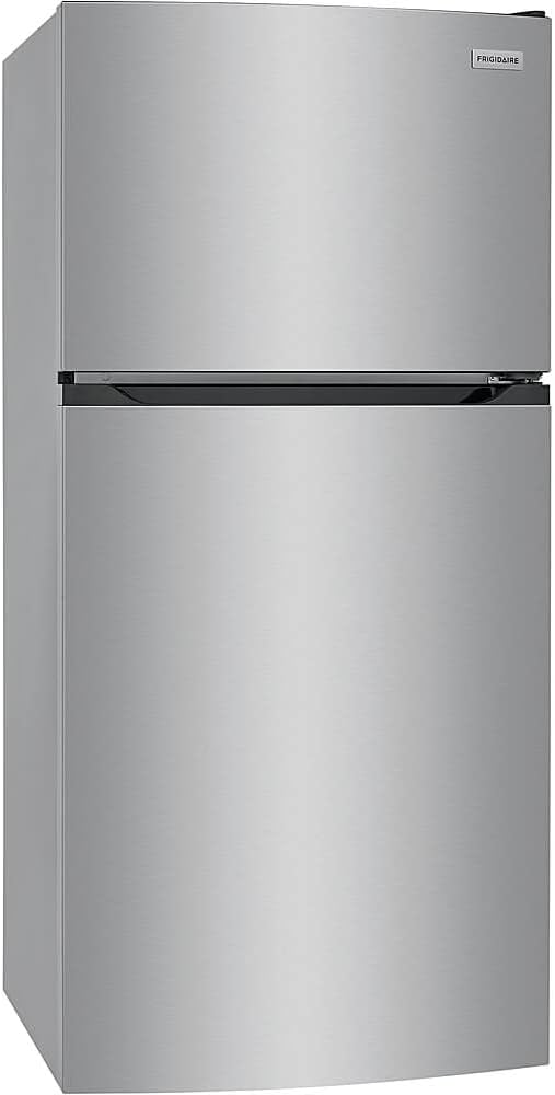 Frigidaire FFHT1425VV 28 Inch Freestanding Top Freezer Refrigerator (Brushed Steel), 13.9 cu.ft.