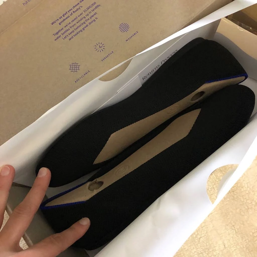 The Flat - Black by Rothy’s 10 / Black