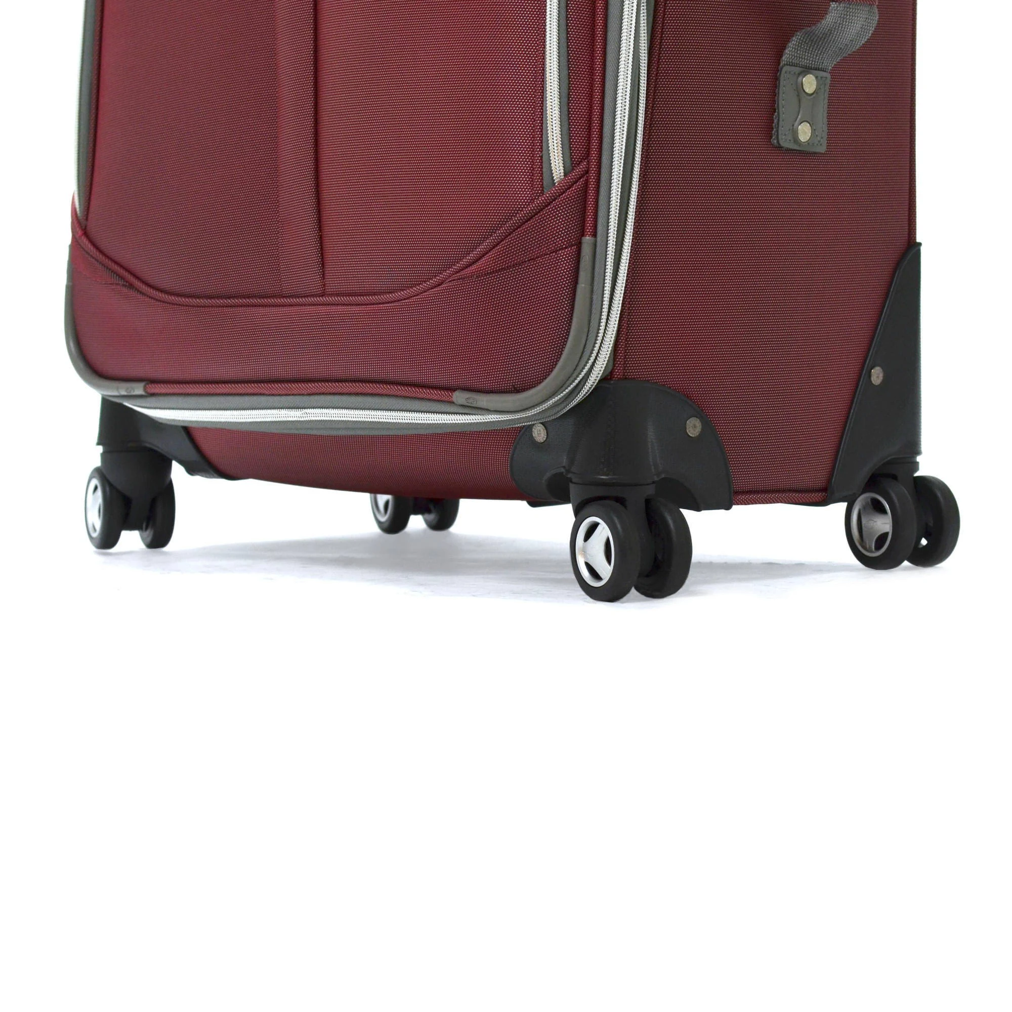 Olympia Tuscany 25 inch Expandable Vertical Rolling Case, Red