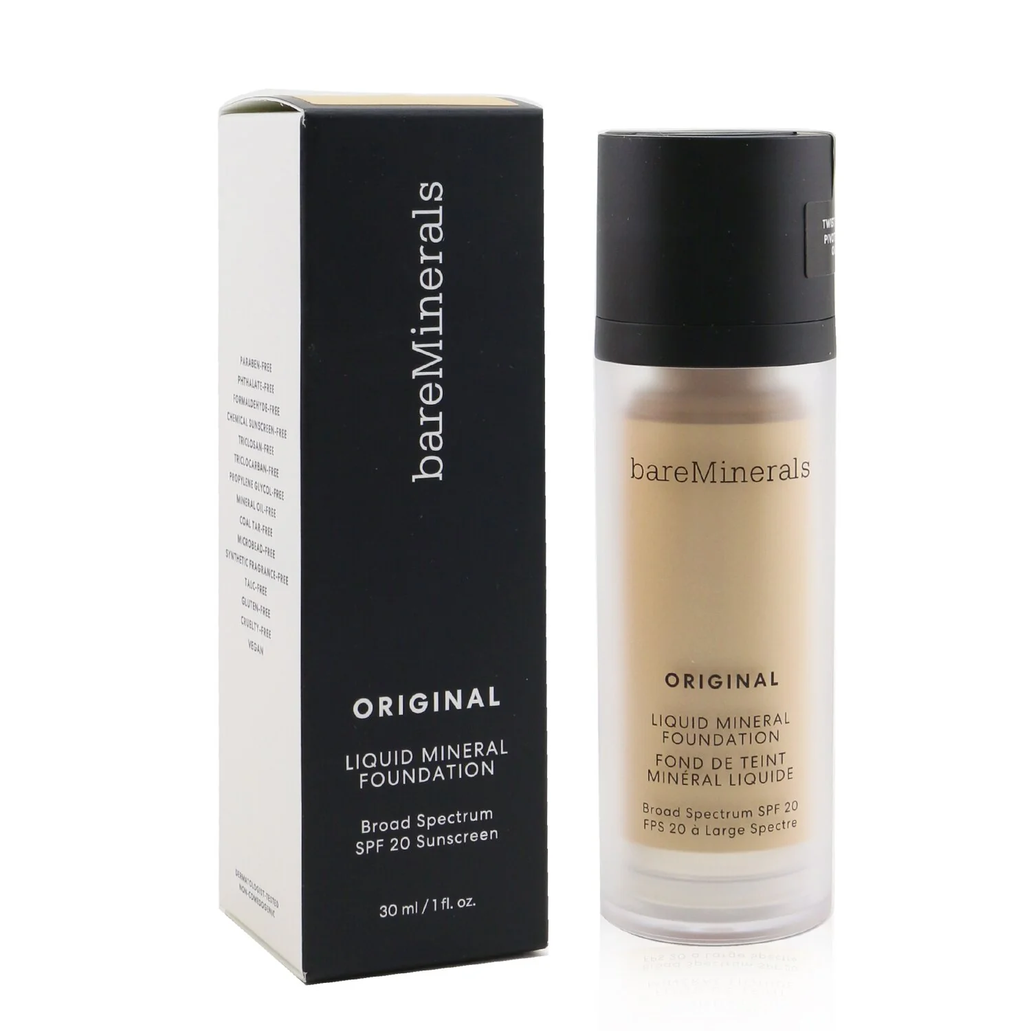 BareMinerals Original Liquid Mineral Foundation SPF 20 - # 11 Soft Medium (For Very Light Cool Skin With A Pink Hue) 30ml/1oz