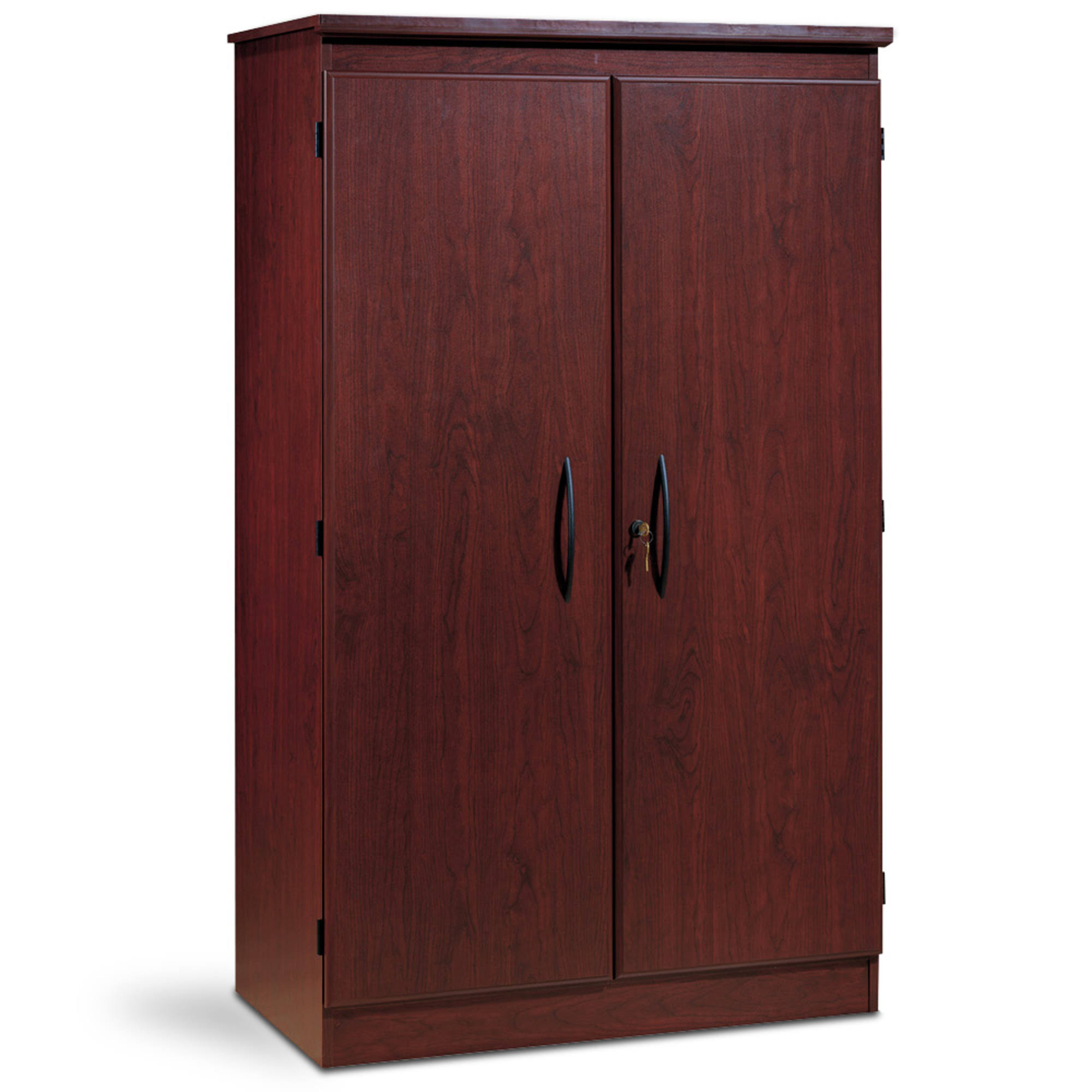 Wooden Locking Storage Cabinet