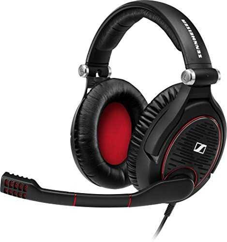Sennheiser Communications Enclosed Gaming Headset Game Zero Black 506079(Black)