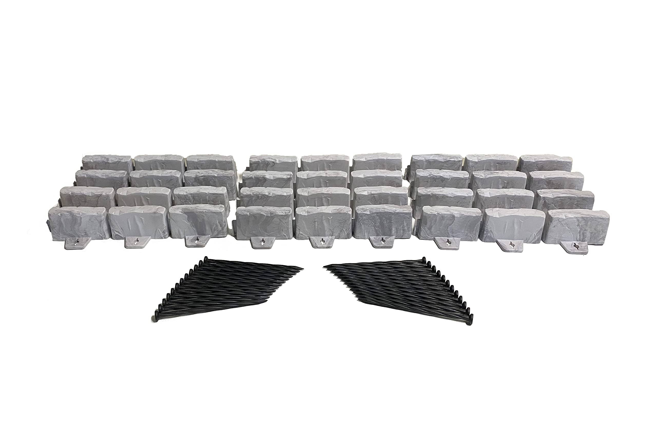 Dimex 3602G-15C-6 Landscape Edging, 15-Foot, Grey