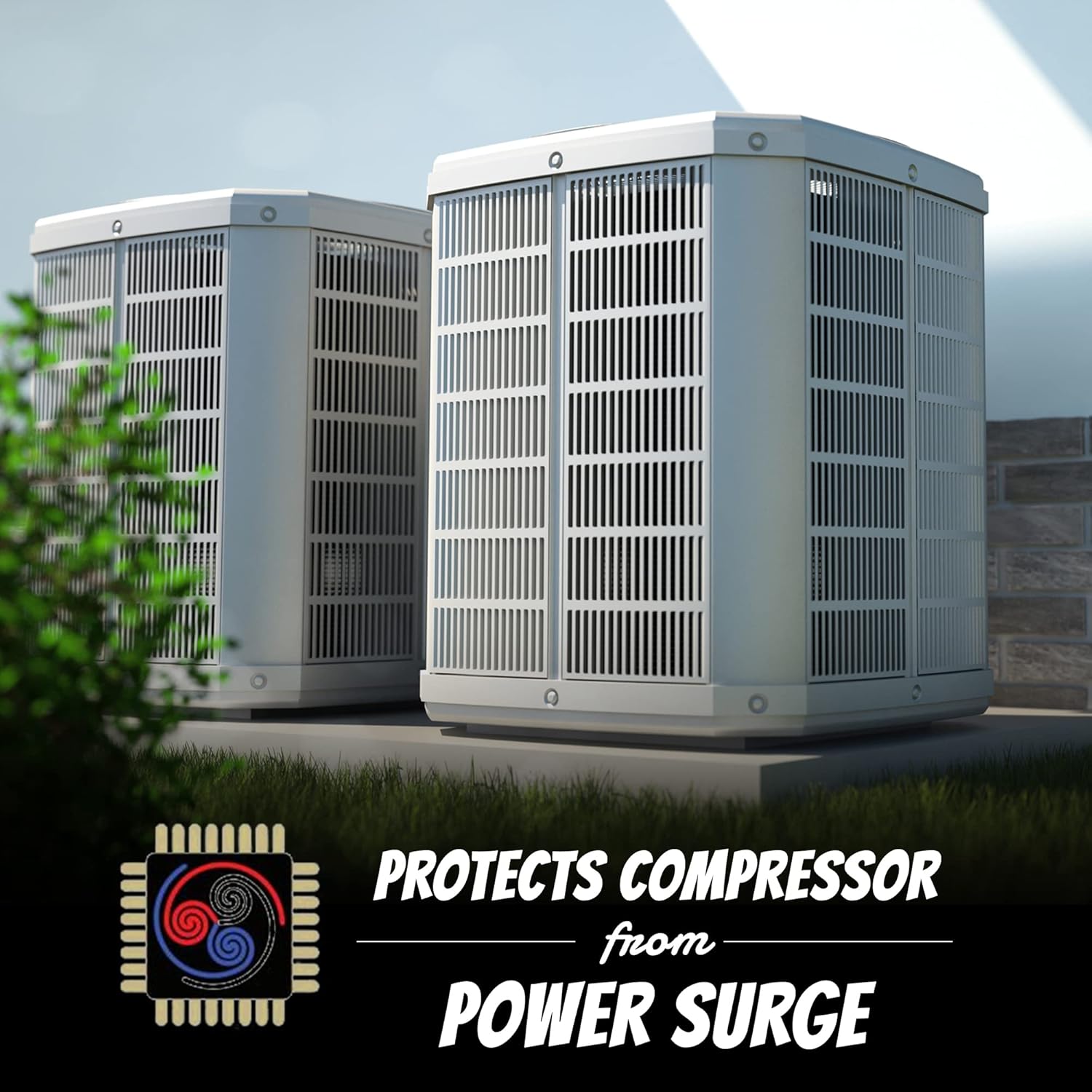 EasyStart Micro-Air 368 Advanced Soft Starter (ASY-368-X72-BLUE), Air Conditioner Soft Start Works with Generator, Start Air Conditioners at Less Power 6 Ton Compressor