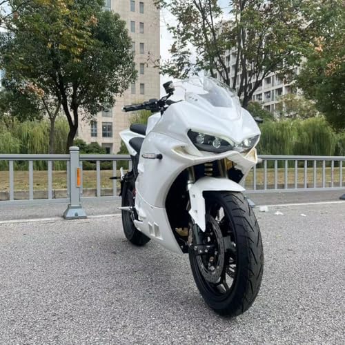 2025 Electric Sport Motorcycle with Automatic Transmission - Electric Power 40hp 72v Li-Ion 150mi Range - Out-Door Wall Charger Included for Off-Road use only