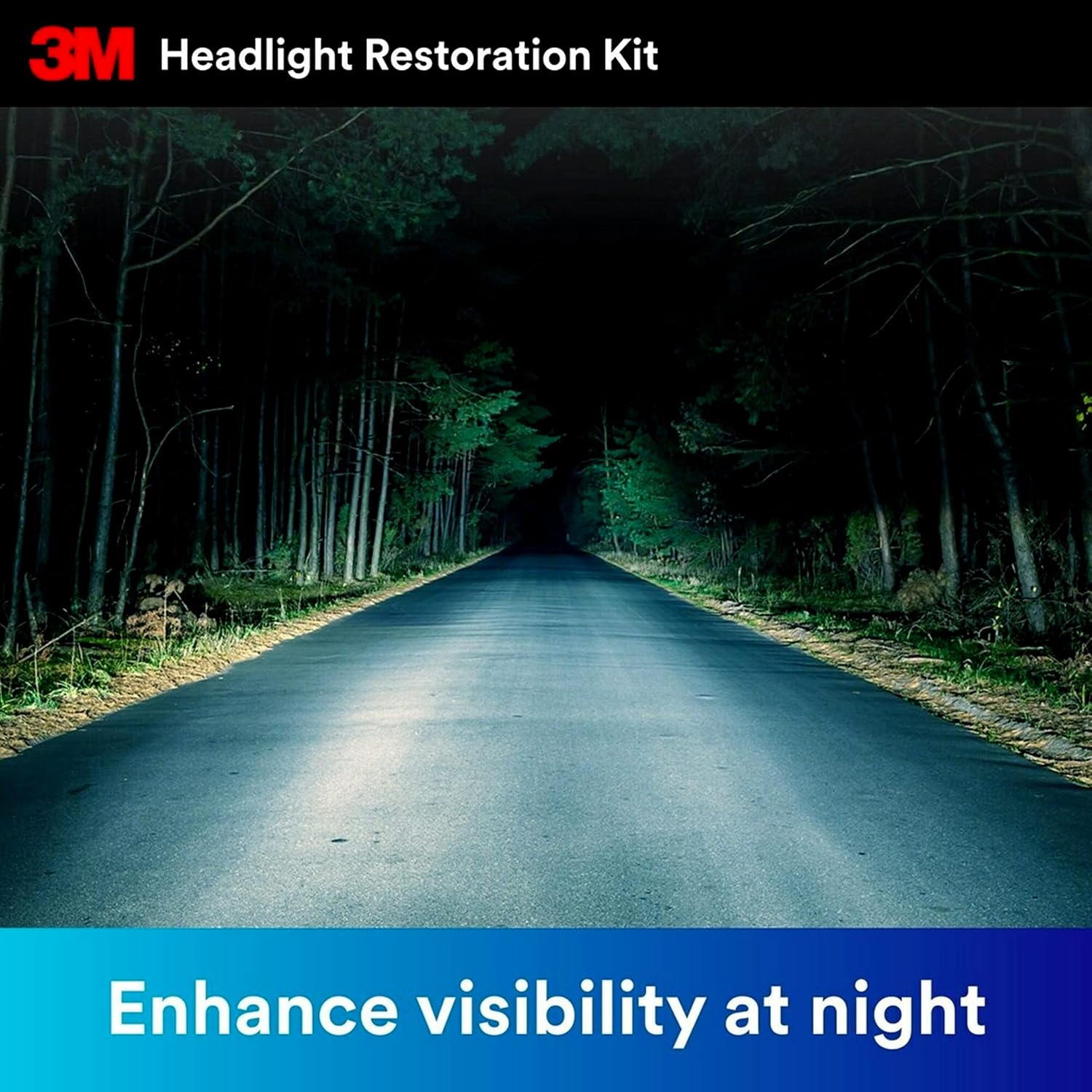 3M Headlight Restoration Kit, 2-Pack, Easy Heavy Duty Car Headlight Restoration System