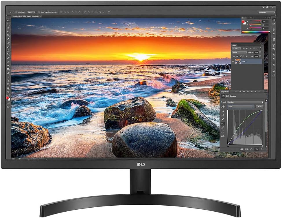LG 27UK500-B 27 inch 4K UHD 3840x2160 IPS HDR10 Monitor with FreeSync Bundle with 3 YR CPS Enhanced Protection Pack