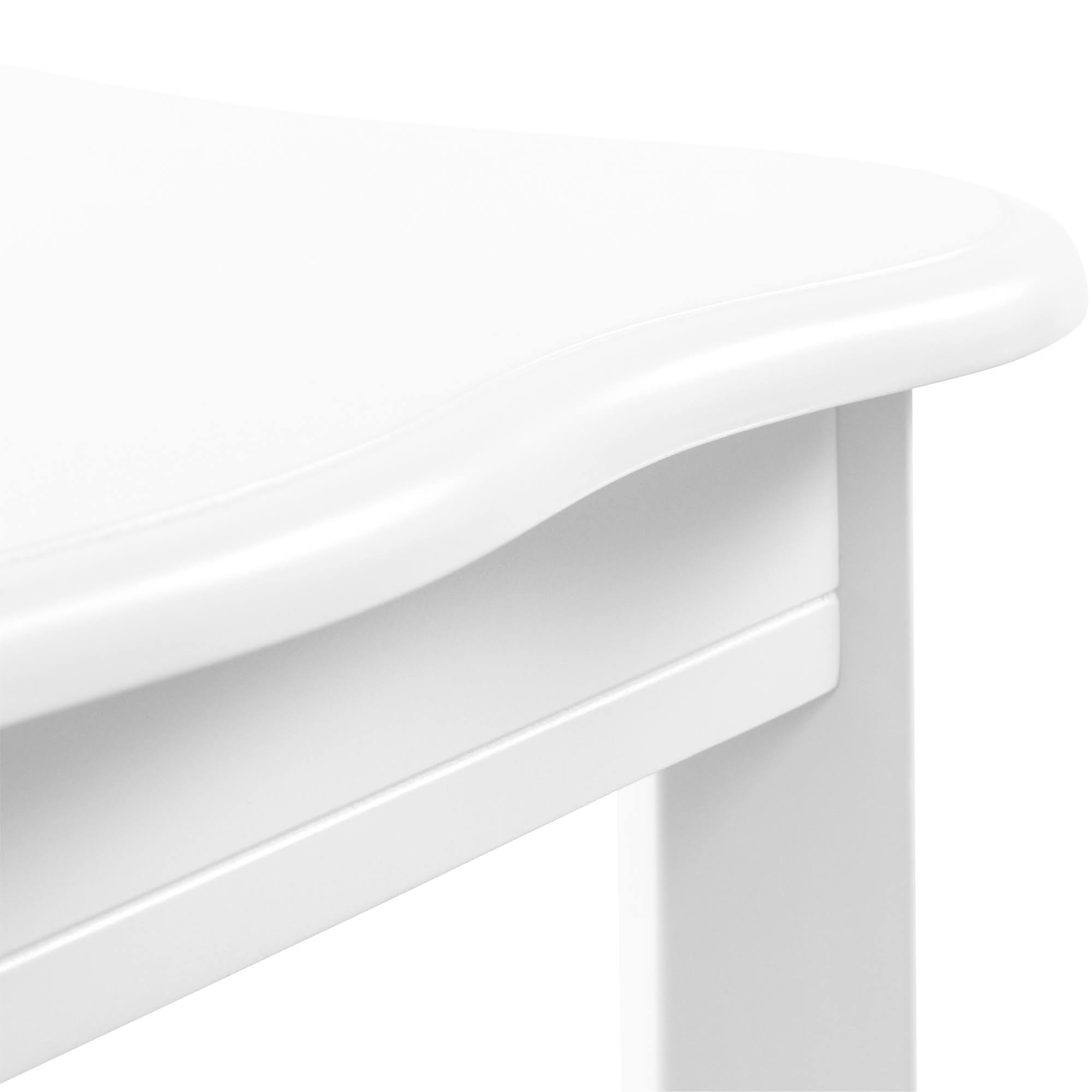 Guidecraft Classic Table u0026 Chairs Set, White