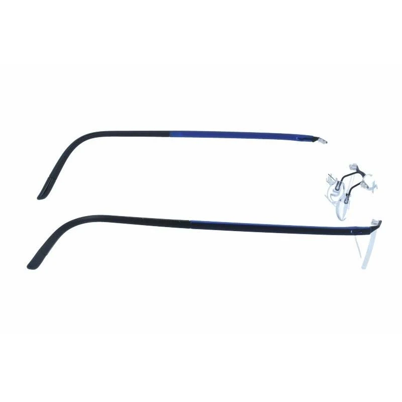 Silhouette Fusion 5474/40 6061 Glasses Black and Blue 52mm