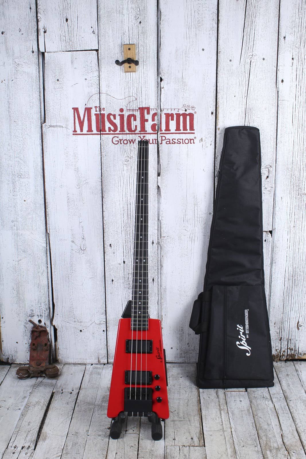 Steinberger Spirit XT-2 Standard Bass (Hot Rod Red)