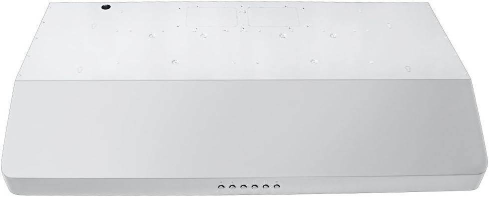 PROLINE 36-Inch Under Cabinet Range Hood, Ducted, 600 CFM, Stainless Steel, LED Lights, ULTRA-QUIET Blower Motor, 4 Speed, 3-Year Warranty, PLJW 185.36