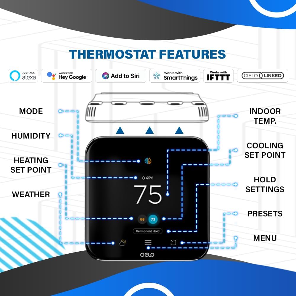 5 Tons 15.2 SEER2 Central Inverter Heat Pump System & 24.5" Multi-Positional Cased Evaporator Coil w/ 30' Install Kit | High Efficiency Heat Technology Compressor "NO HIGH GAS BILLS"