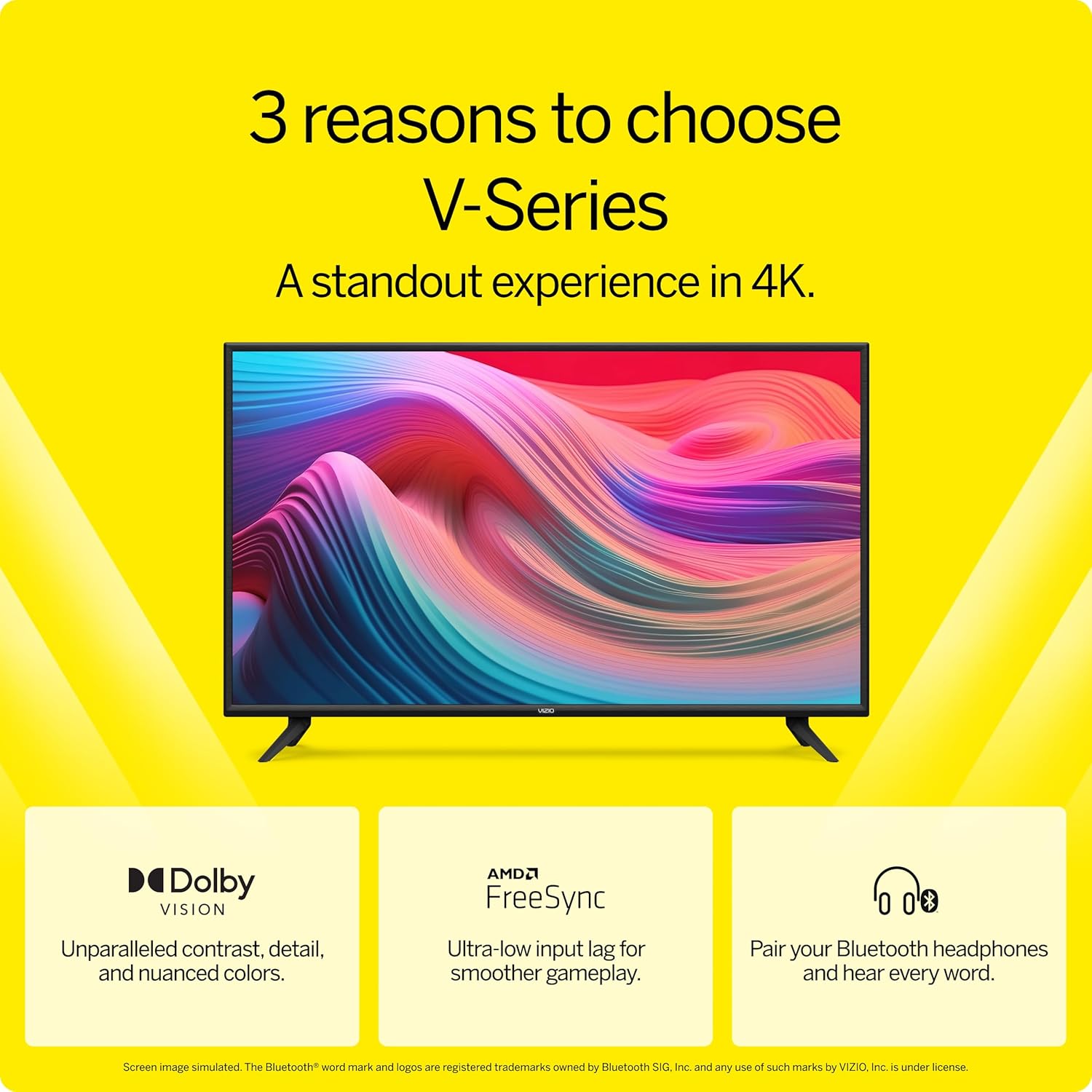 VIZIO 50" 4K UHD Smart TV & 5.1.4 Elevate Sound Bar Home Theater System