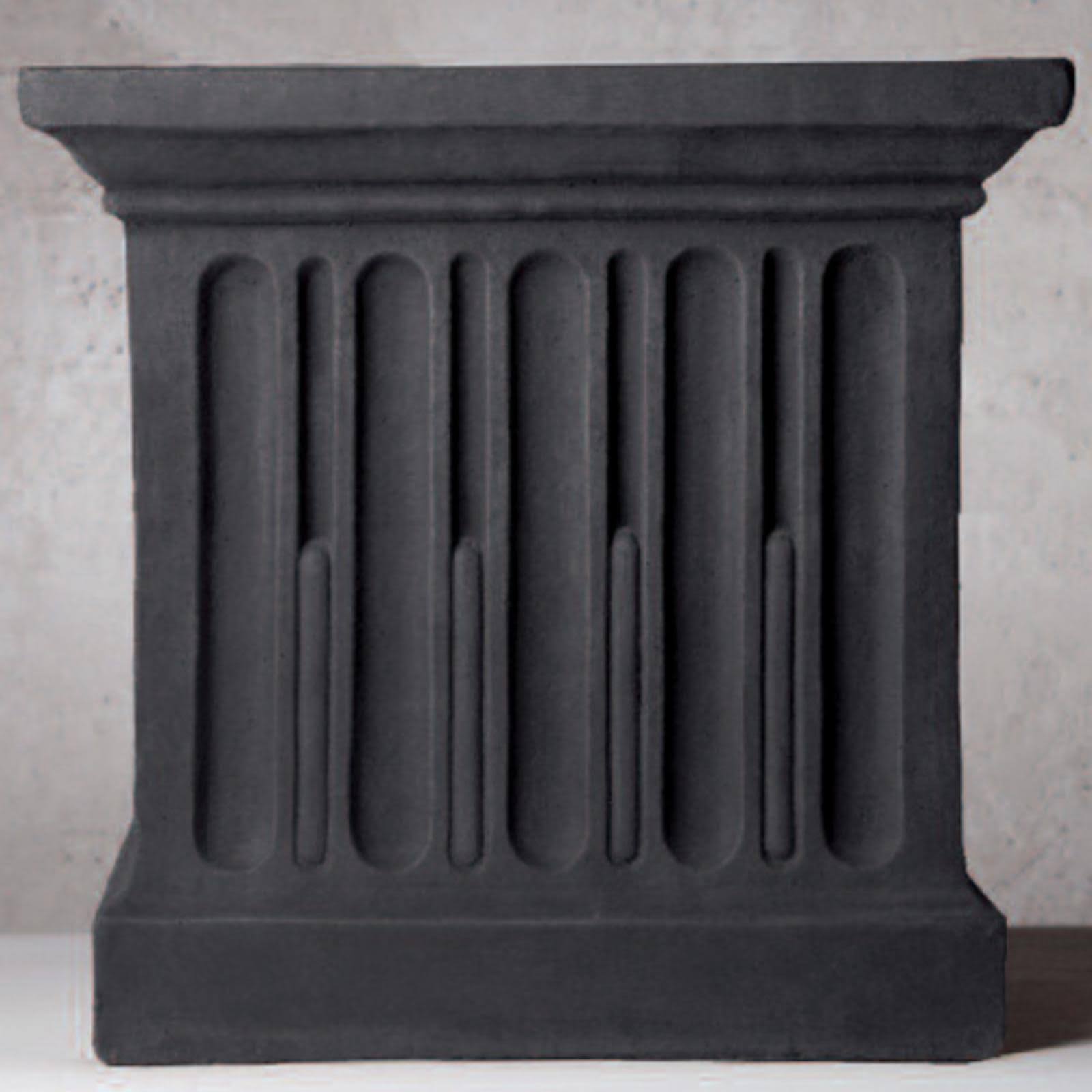 Campania International Siena Birdbath - Nero Nuovo