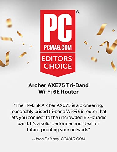 TP-Link AXE16000 Quad-Band WiFi 6E Router