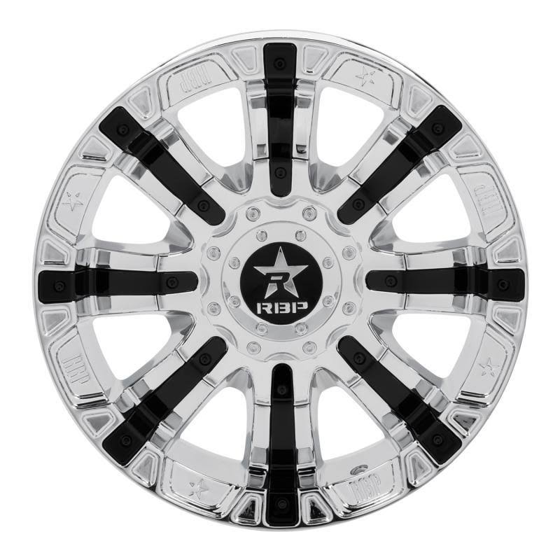 2003 Ford F250 RBP Chrome u0026 Black 94R Wheel