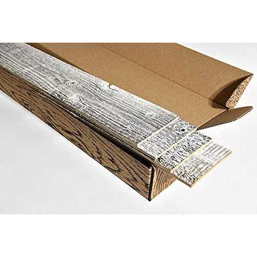 White Reclaimed Barnwood Planks Weathered Distressed Antique Tile Slat Boards F - Shop Hardware Tools Online Store