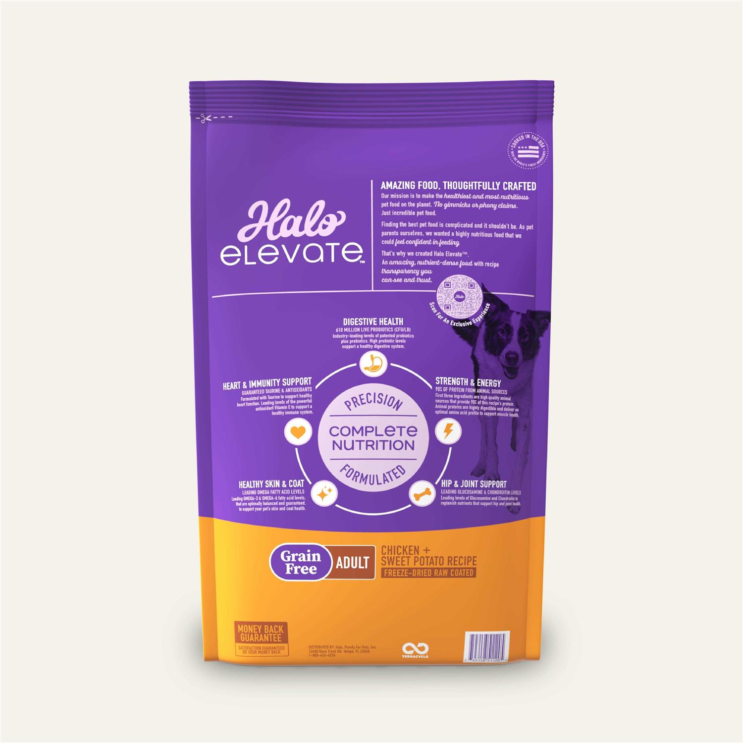 Halo Elevate Free Red Meat Recipe Dry Dog Food - Pet Supplies online store