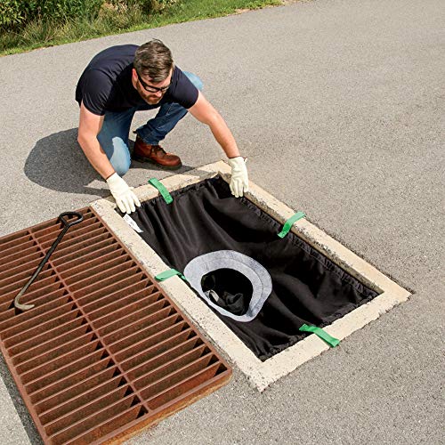 New Pig Adjustable Storm Drain Filter for Oil - Trap Oil, Sediment, Debris and Trash