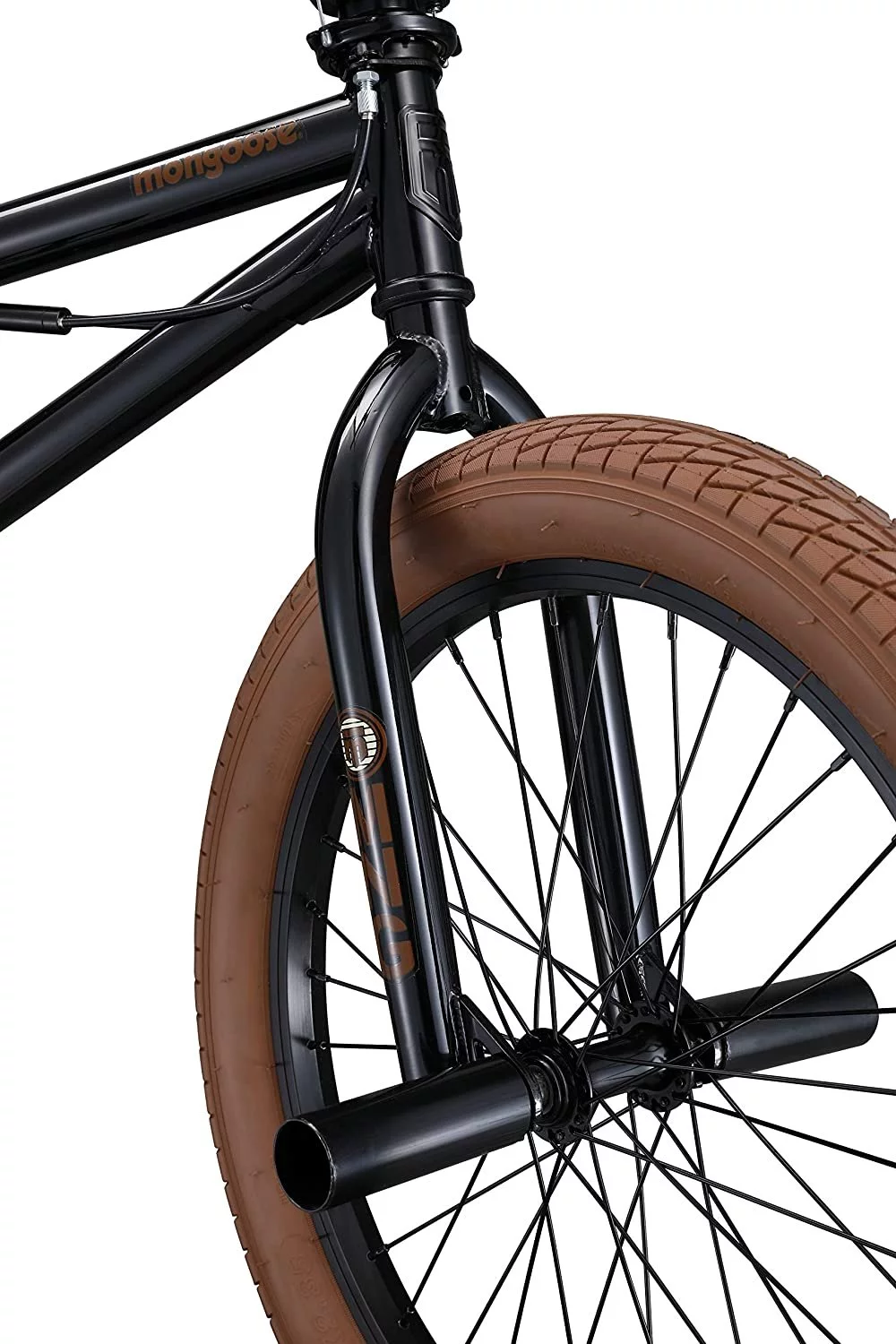 Mongoose Legion L20 Freestyle BMX Bike Line for Beginner-Level to Advanced Riders, Steel Frame, 20-Inch Wheels, Black