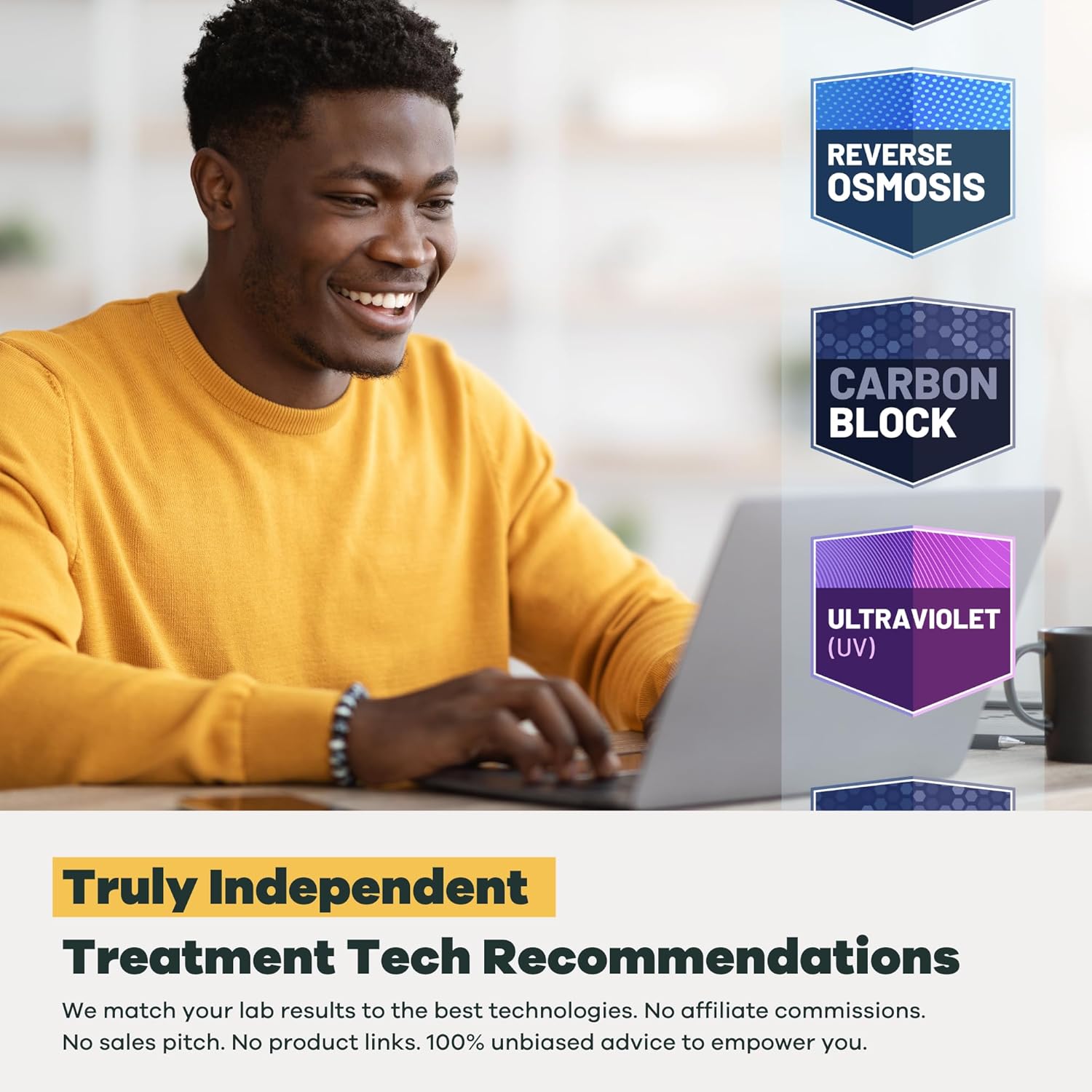 Ultimate Home Water Test by Tap Score | Well or City | EPA Certified Drinking Water Labs | "#1 Best Home Water Test" - Wirecutter