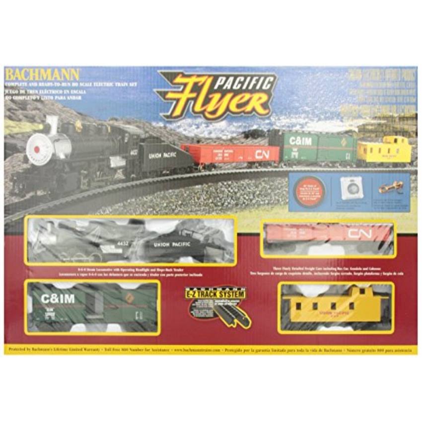 Bachmann Trains Pacific Flyer Ready-To-Run HO Scale Train Set - Megean