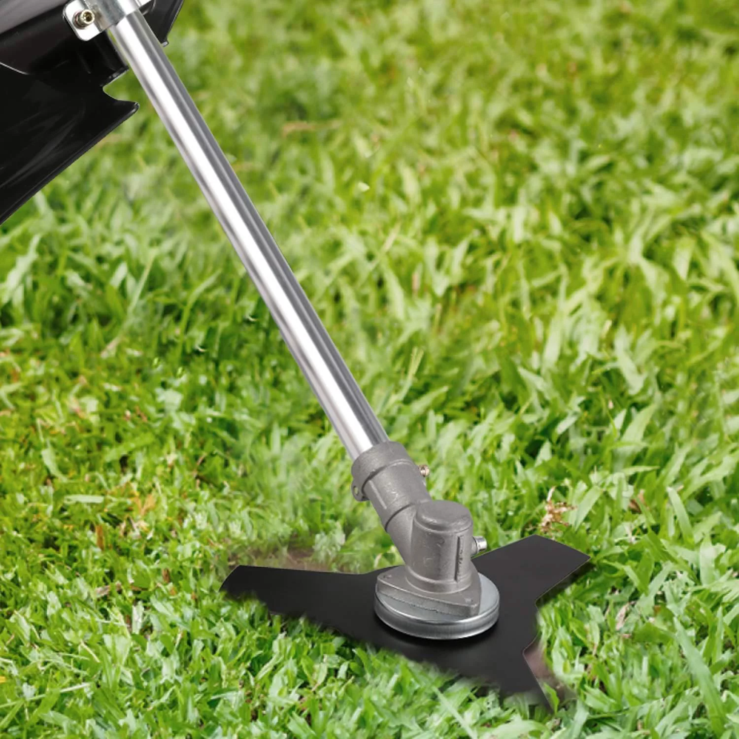 58CC Weed Eaters Gas Powered String Trimmer Straight Shaft Gasoline Powered Weed Trimmer Weedeater Brush Cutter Weed Trimmer for Edgers in Lawn and Garden 4 in 1 Orange