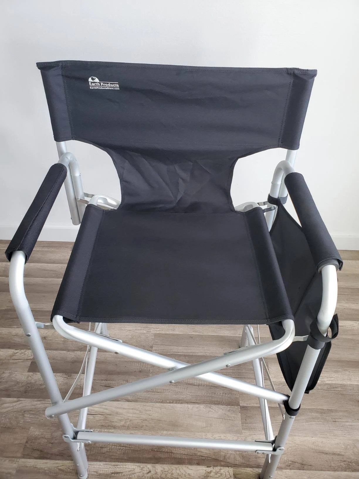 Earth Heavy Duty VIP Tall Aluminum Director&s Chair
