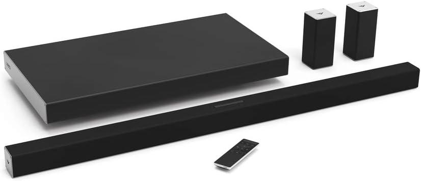 VIZIO SB4051-D5 Smartcast 40” 5.1 Slim Sound Bar System, Black