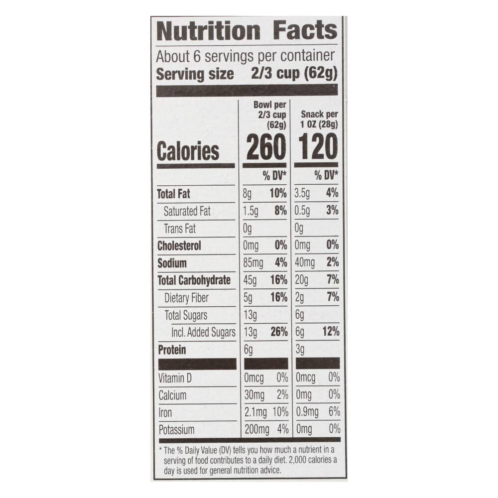 Cascadian Farm Organic Dark Chocolate Almond Granola, 13.25 oz