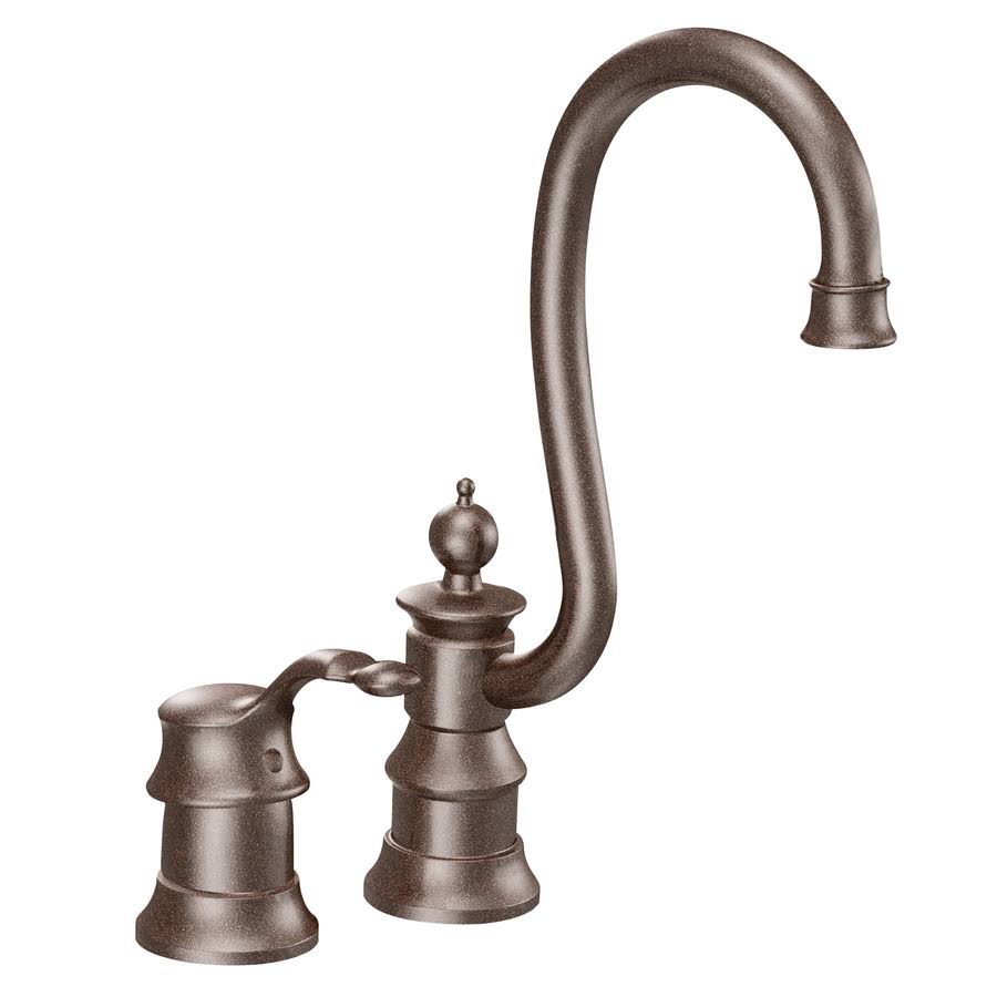 Moen S611ORB Waterhill One Handle Bar Faucet in Oil Rubbed Bronze