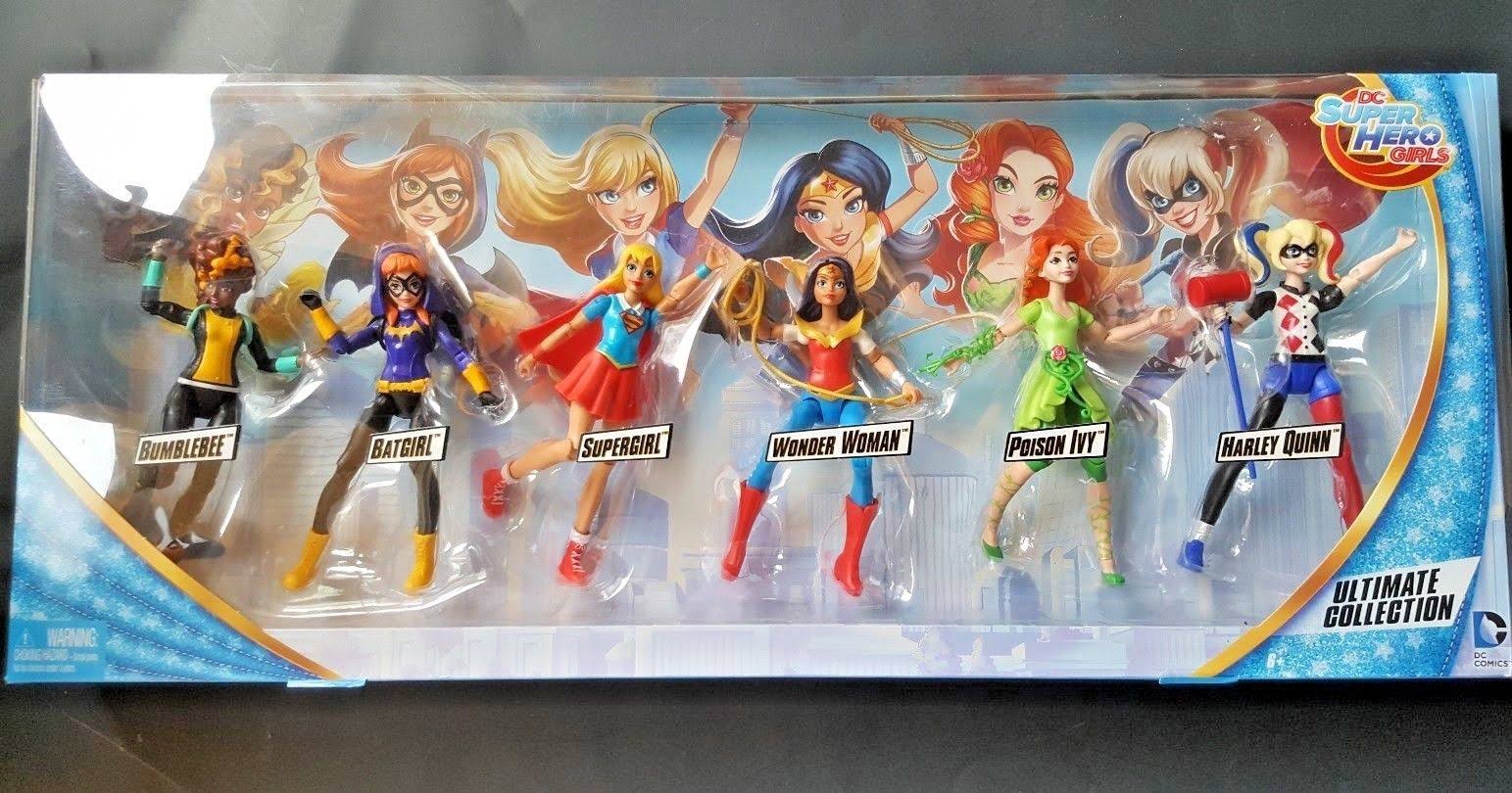 DC Comics Super Hero Girls Ultimate Collection 6 Action Figure 6-Pack