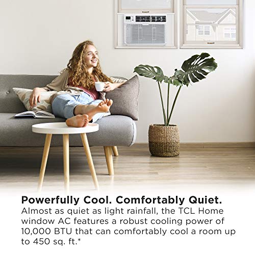 Tcl Air Conditioner Home Series Window Air Conditioner Led Display Window 10W3E1-A Air Conditioner