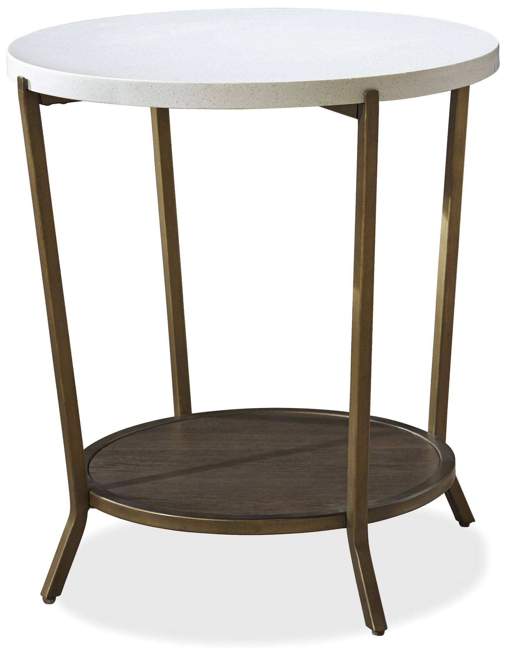 Universal Furniture Playlist Round End Table, Brown