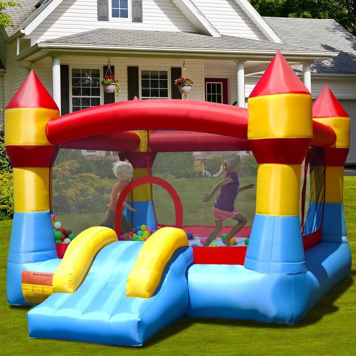 Costway Inflatable Bounce House Castle Jumper Without Blower