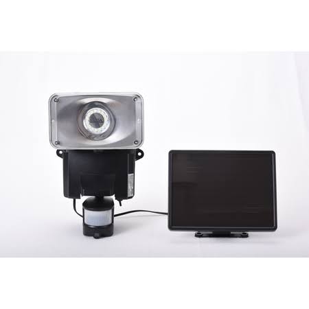 Maxsa Innovations Solar Powered Security Video Camera Floodlight