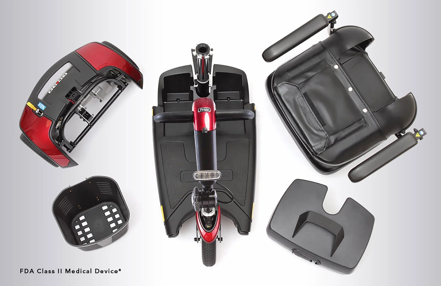 Pride Mobility GoGo Sport 4 Wheel Scooter with Ext Warr