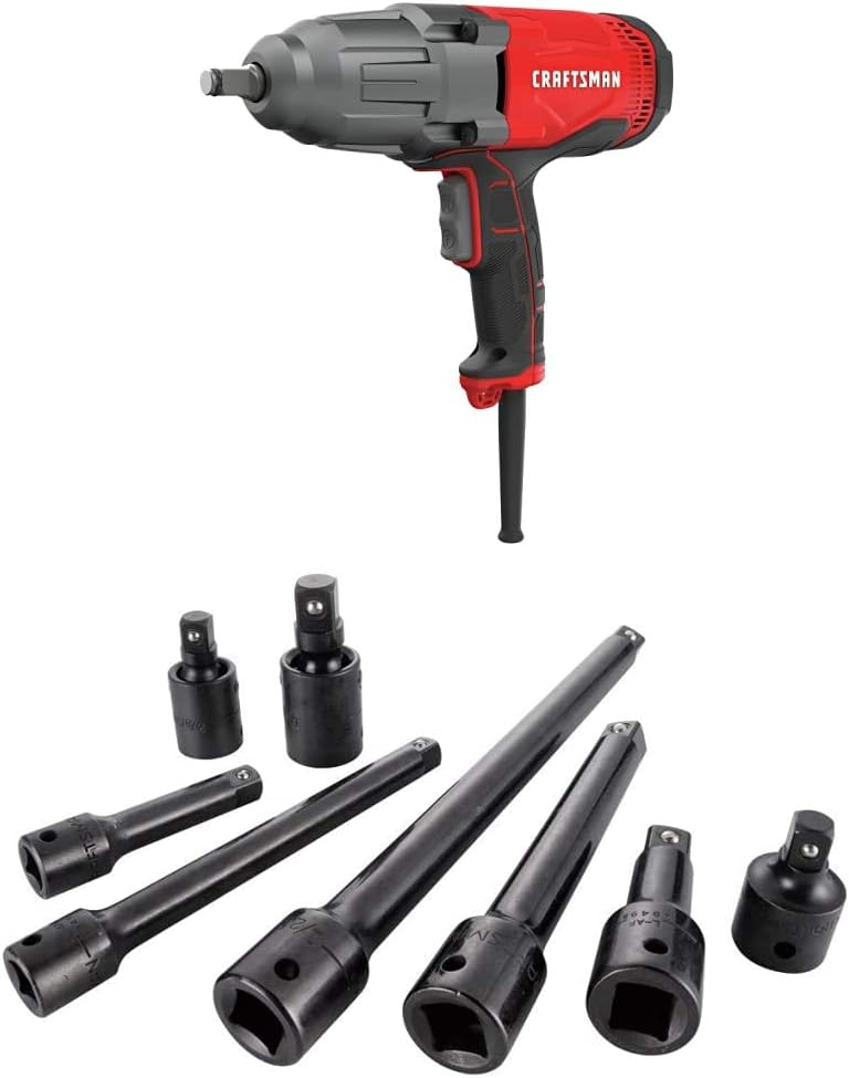 CRAFTSMAN Impact Wrench, 1/2-Inch, 7.5-Amp (CMEF901)