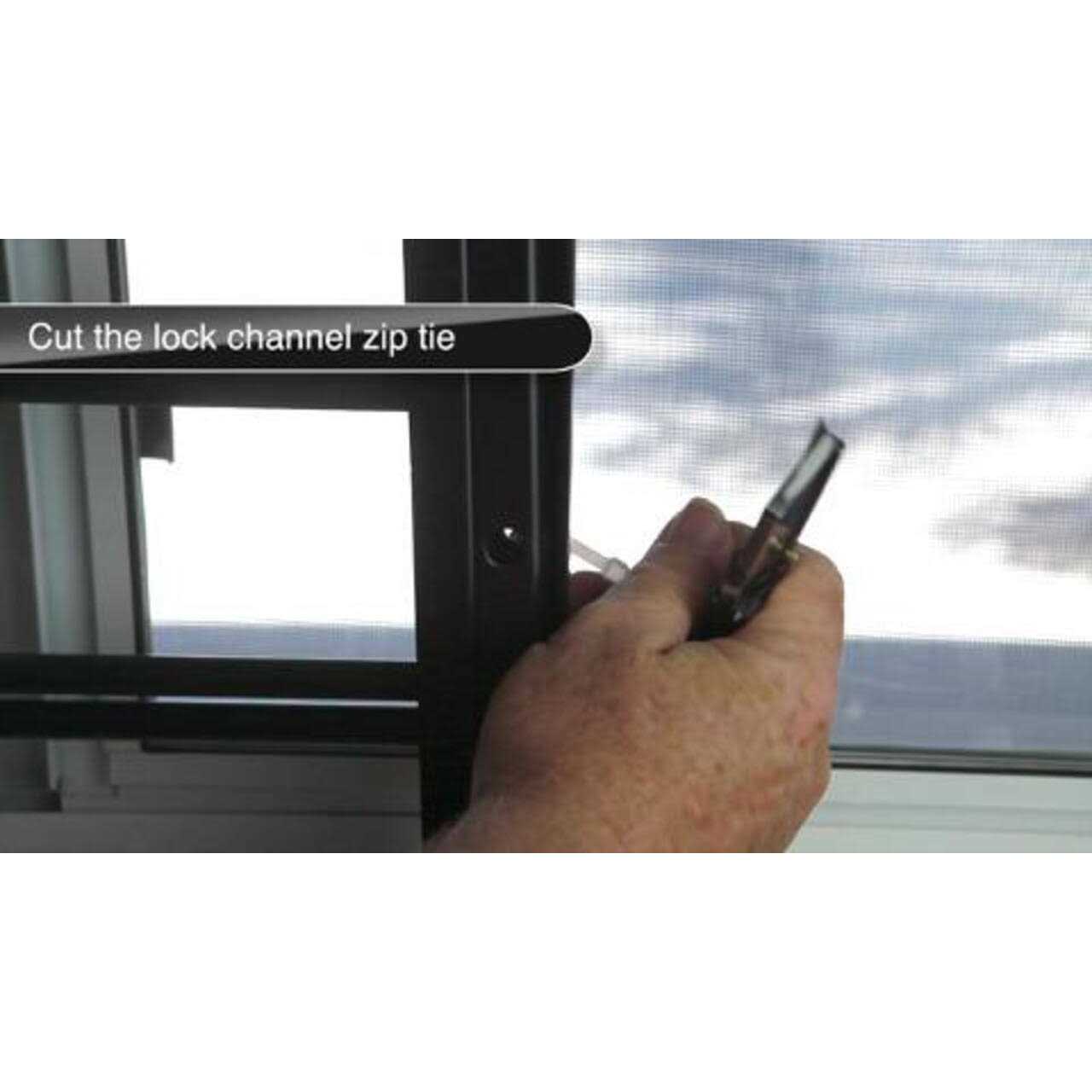 Unique Home Designs Adjustable 23-1/4 in. to 42-1/2 in. Horizontal Hinged Black Window Security Guard - Shop Hardware Tools Online Store
