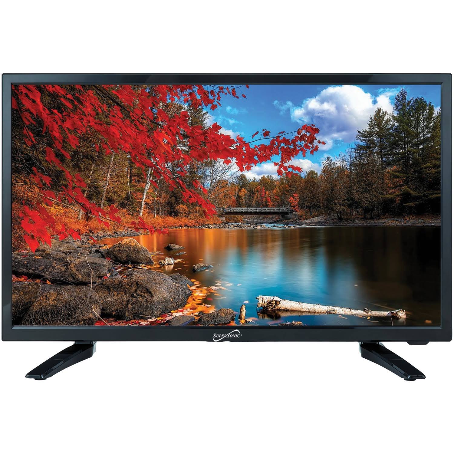 Supersonic SC-9719 19x22 720p LED TV, AC/DC Compatible with RV/Boat