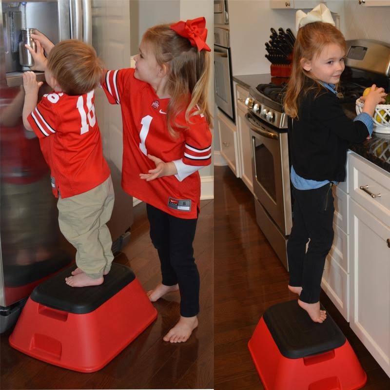 Anti-Tip Safe-T-Stool - Red