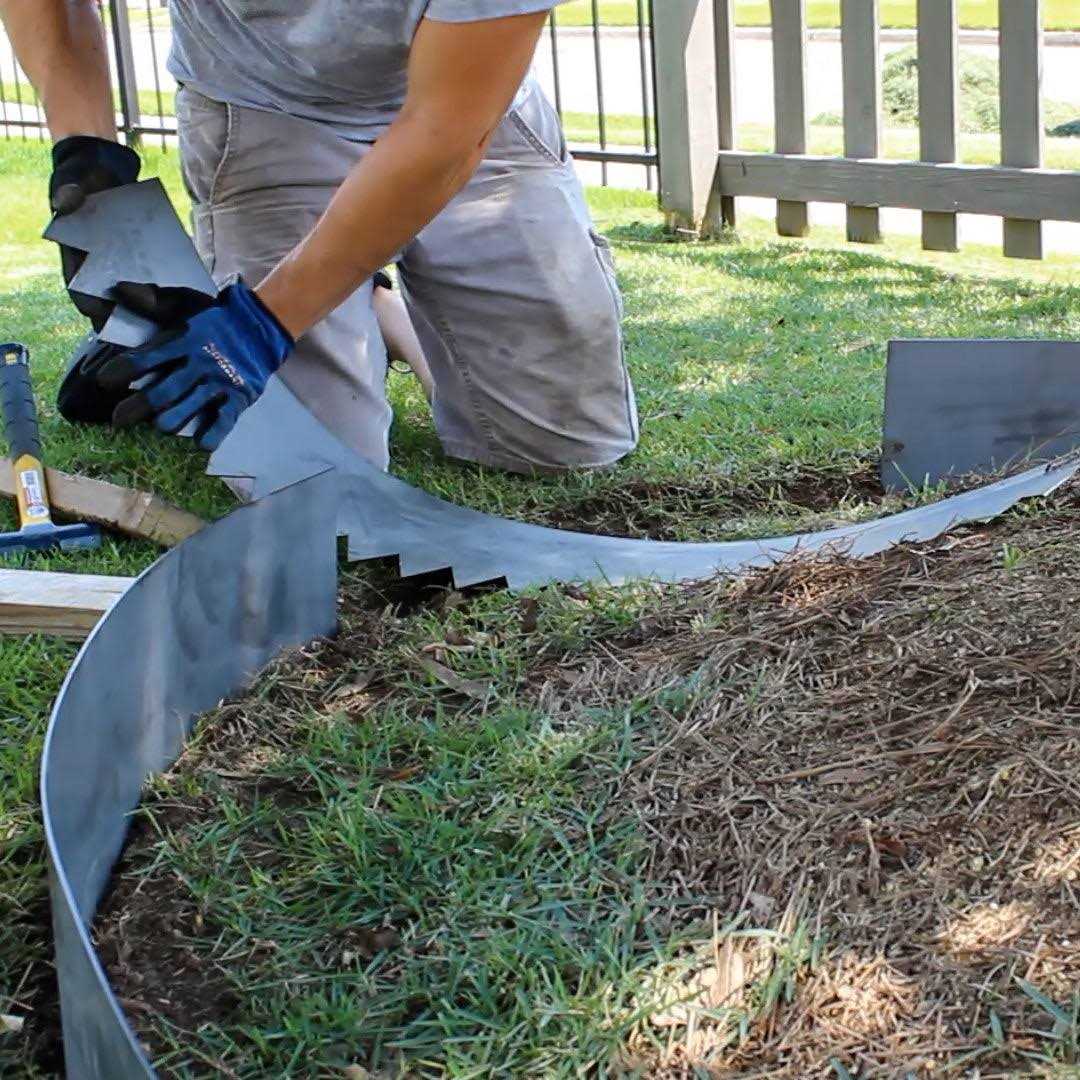 Edge Right 4 ft. x 14-Gauge x Cor-Ten Steel Landscape Edging - Shop Hardware Tools Online Store