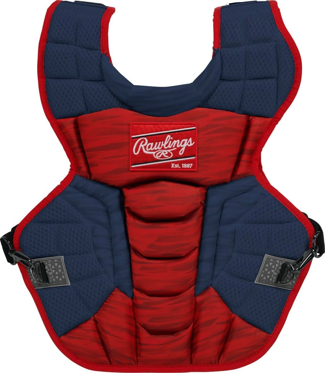 Rawlings Adult 17x22 Velo 2.0 Chest Protector | Meets NOCSAE